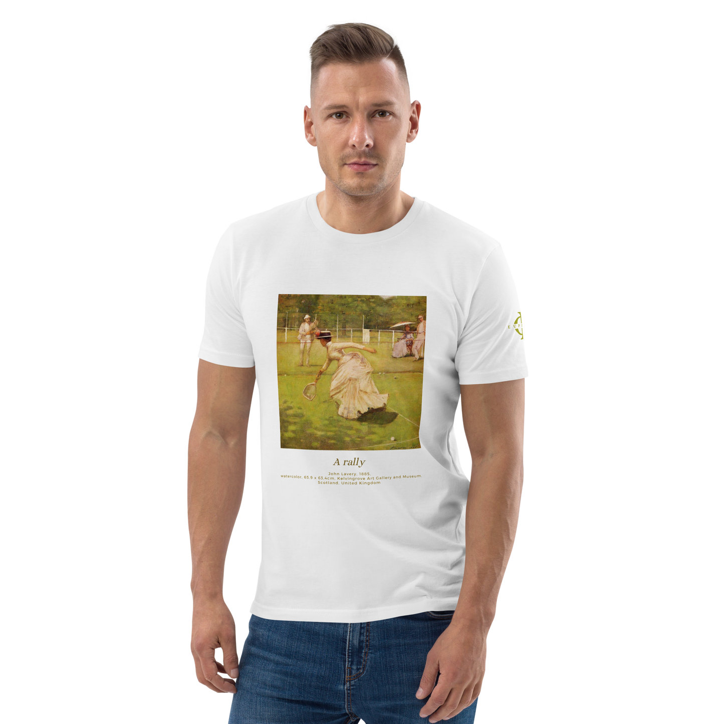 T-shirt - A Rally, Sir John Lavery - Blanc