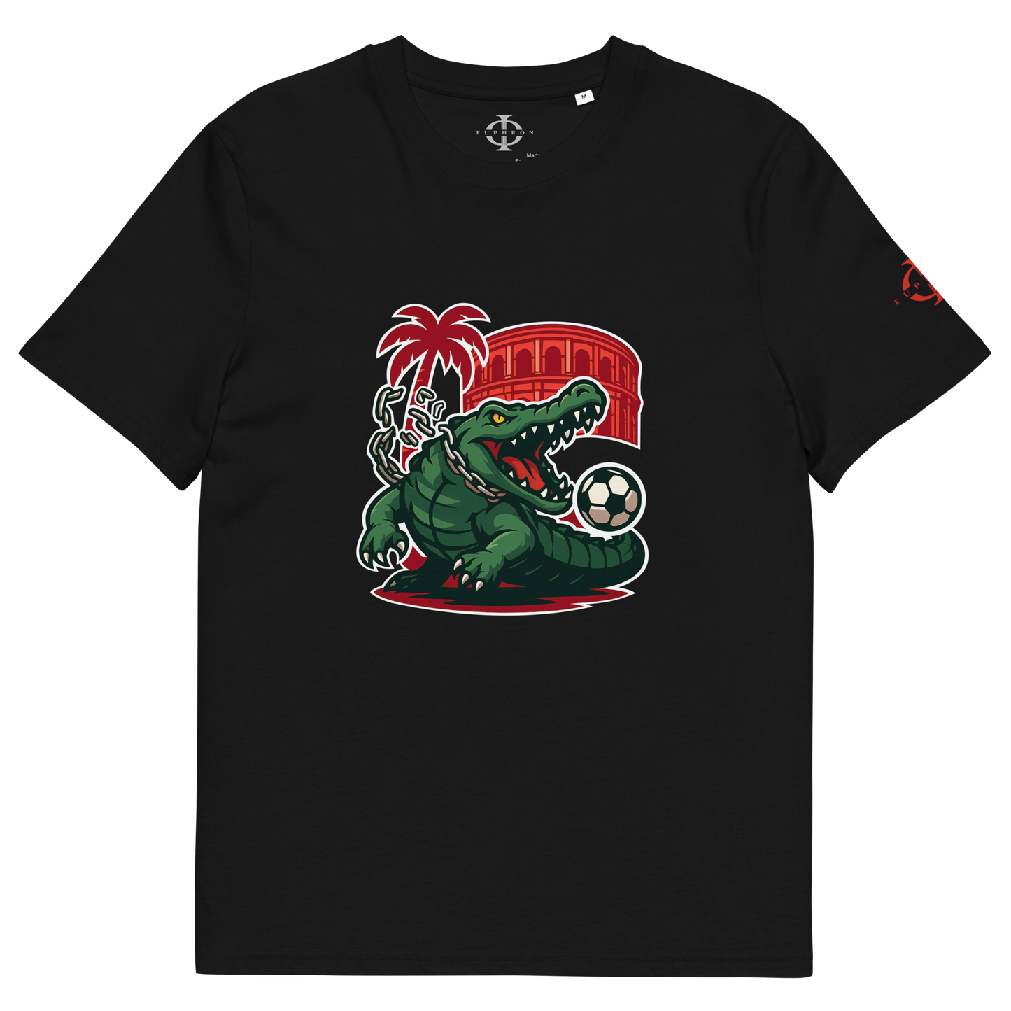T-shirt - Crocodile Nîmois - Noir