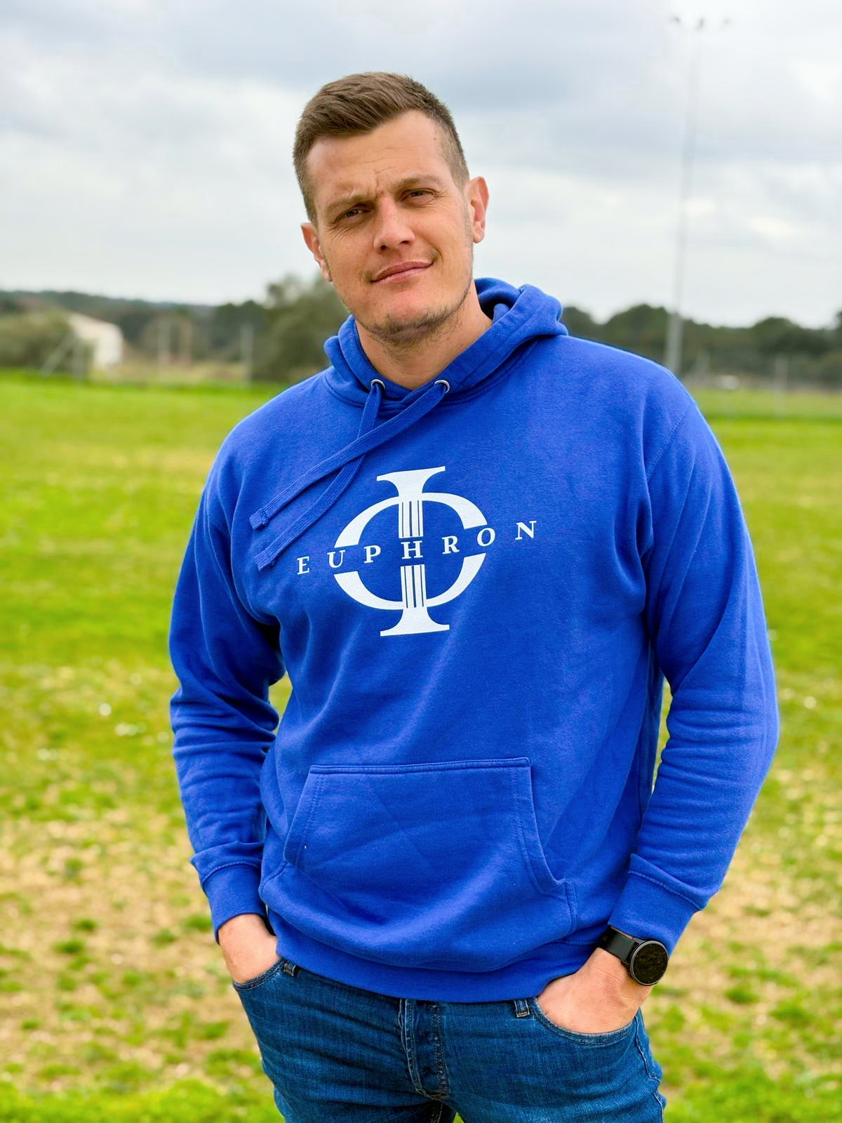 Hoodie - Euphron Classic - Bleu Euphron Store