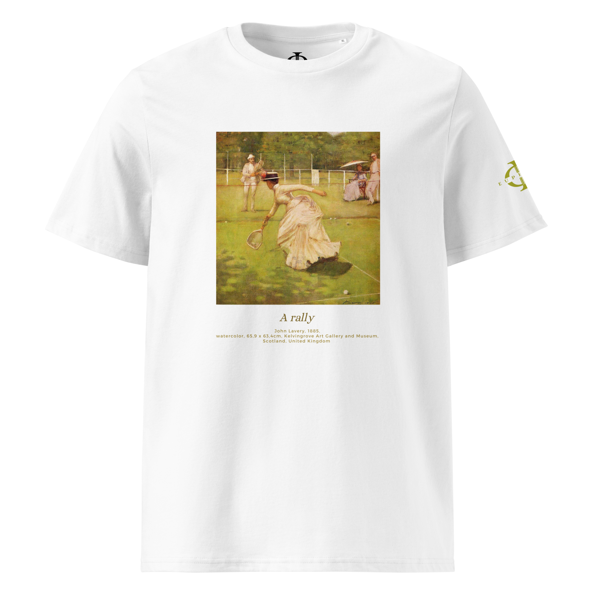 T-shirt - A Rally, Sir John Lavery - Blanc Euphron Store
