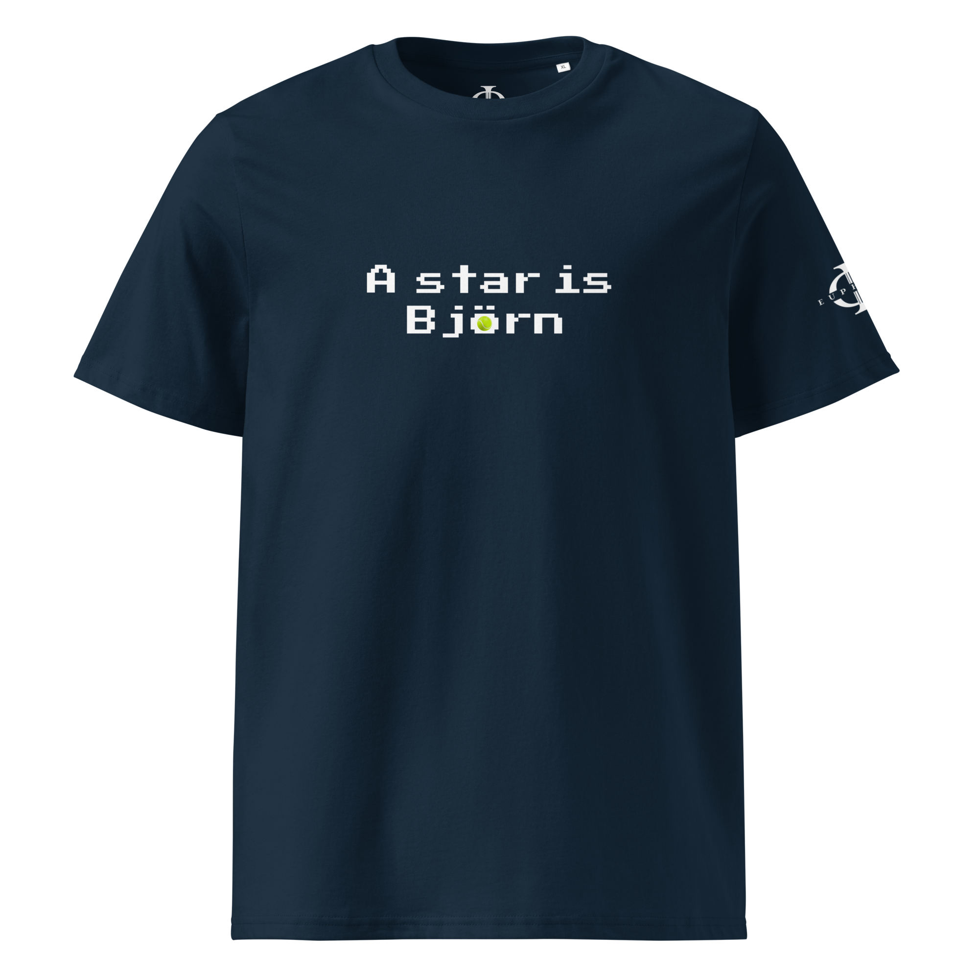 T-shirt - A star is Björn - Bleu marine Euphron Store