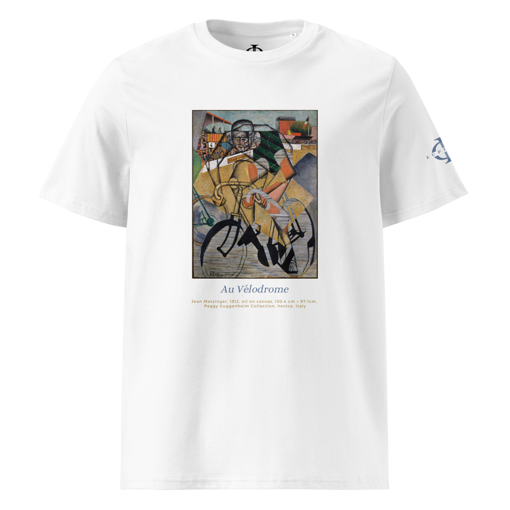 T-shirt - Au Vélodrome, Jean Metzinger - Blanc Euphron Store