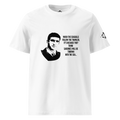 T-shirt - Cantona: "When the seagulls..." - Blanc Euphron Store