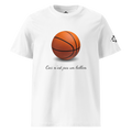 T-shirt - Ceci n'est pas un ballon de basketball - Blanc Euphron Store
