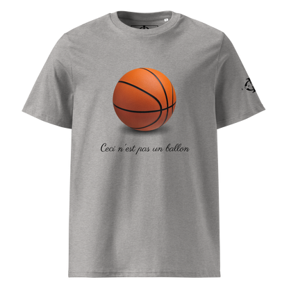 T-shirt - Ceci n'est pas un ballon de basketball - Gris