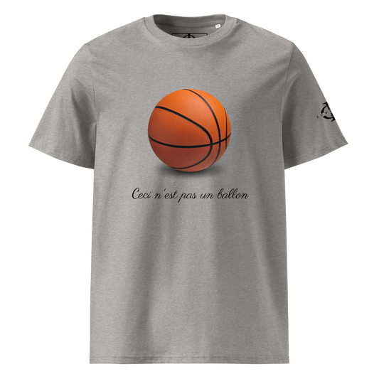 T-shirt - Ceci n'est pas un ballon de basketball - Gris