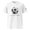 T-shirt - Ceci n'est pas un ballon de football - Blanc Euphron Store