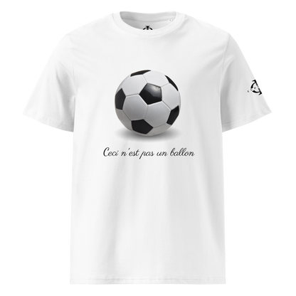 T-shirt - Ceci n'est pas un ballon de football - Blanc