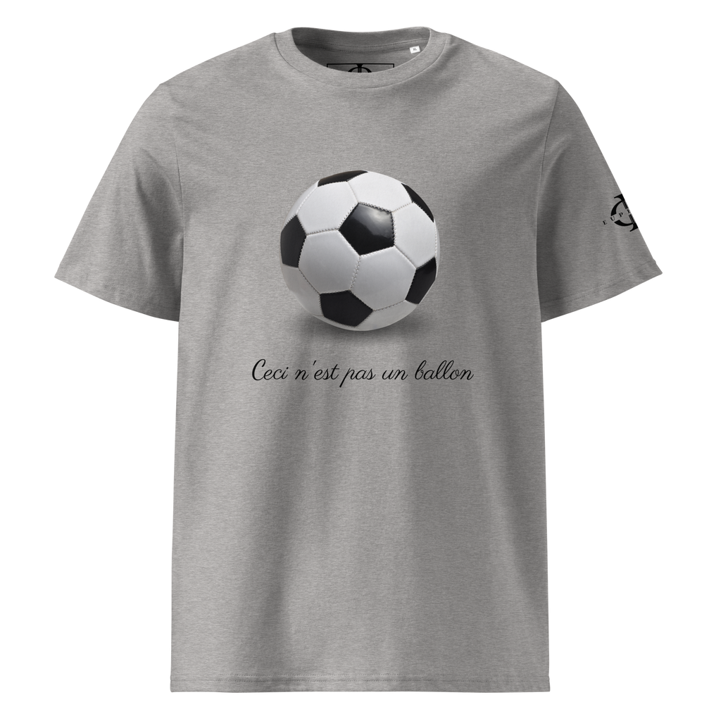 T-shirt - Ceci n'est pas un ballon de football - Gris Euphron Store