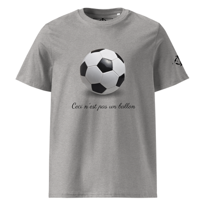 T-shirt - Ceci n'est pas un ballon de football - Gris