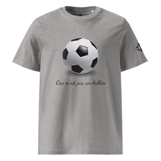 T-shirt - Ceci n'est pas un ballon de football - Gris
