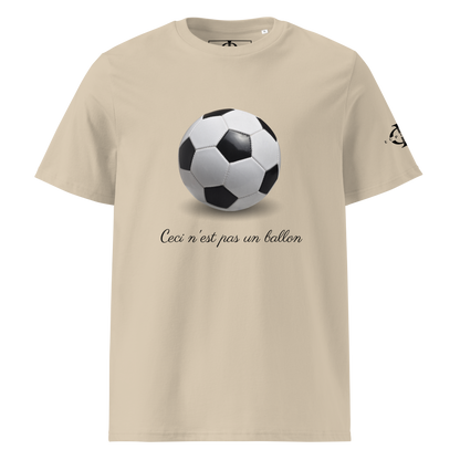 T-shirt  - Ceci n'est pas un ballon de football - Sable