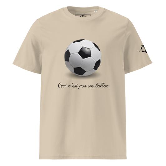 T-shirt  - Ceci n'est pas un ballon de football - Sable