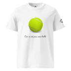 T-shirt - Ceci n'est pas une balle de tennis - Blanc Euphron Store