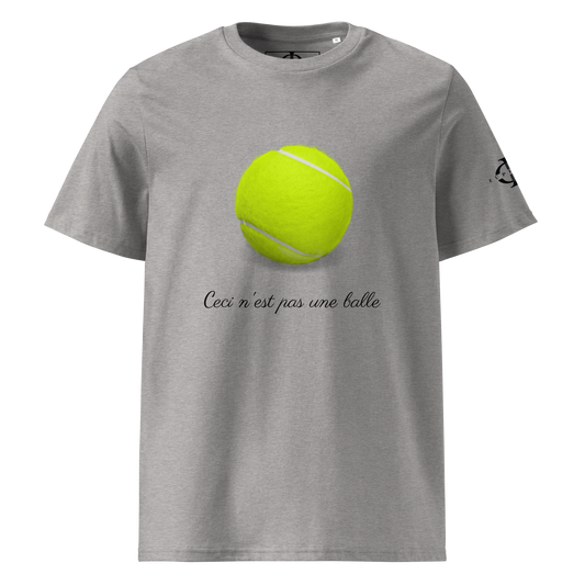 T-shirt - Ceci n'est pas une balle de tennis - Gris