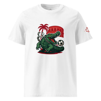 T-shirt - Crocodile Nîmois - Blanc