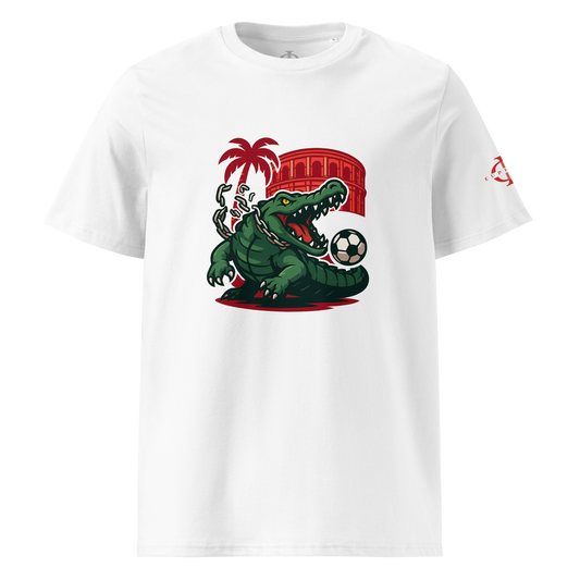 T-shirt - Crocodile Nîmois - Blanc