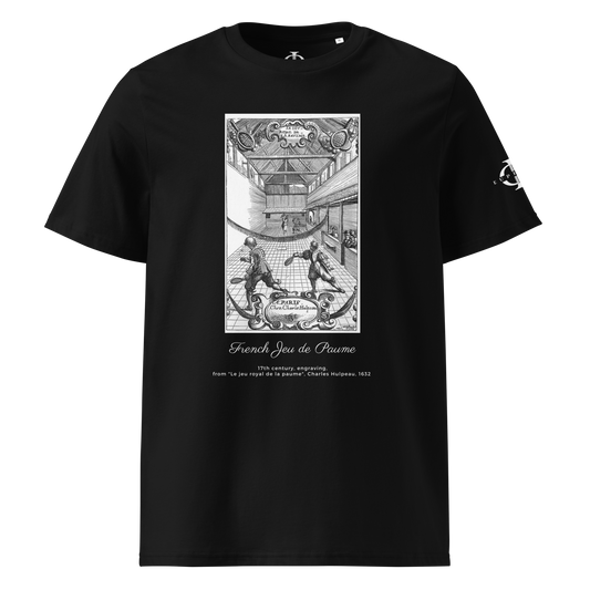 T-shirt - French Jeu de paume - Noir