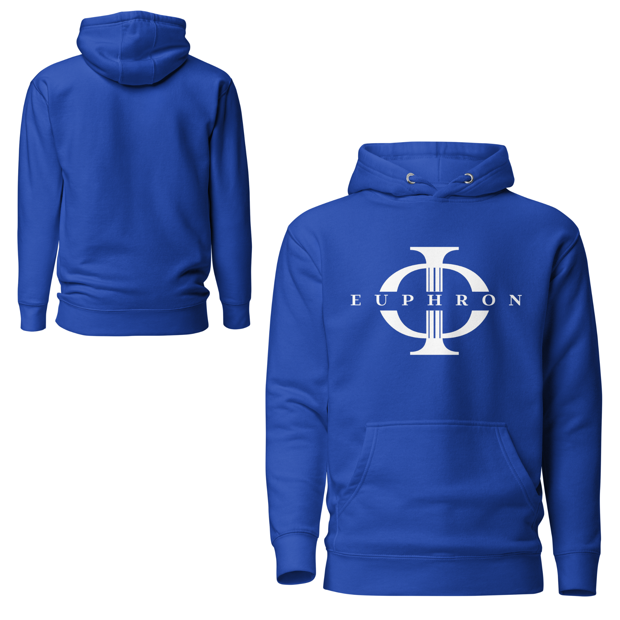 Hoodie - Euphron Classic - Bleu Euphron Store
