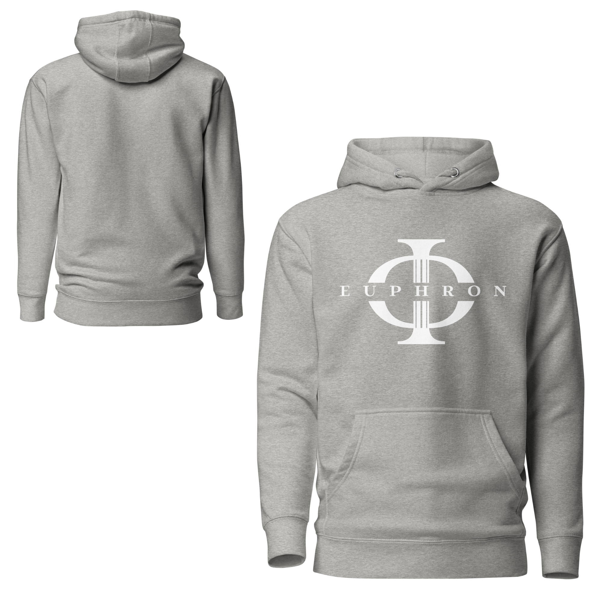 Hoodie - Euphron Classic - Gris Euphron Store