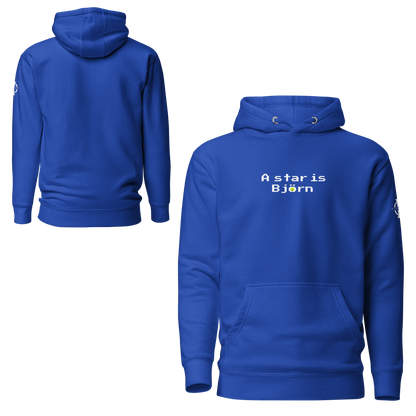 Hoodie - A star is Björn - Bleu