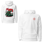 Hoodie - Crocodile Nîmois - Blanc Euphron Store
