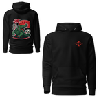 Hoodie - Crocodile Nîmois - Noir Euphron Store