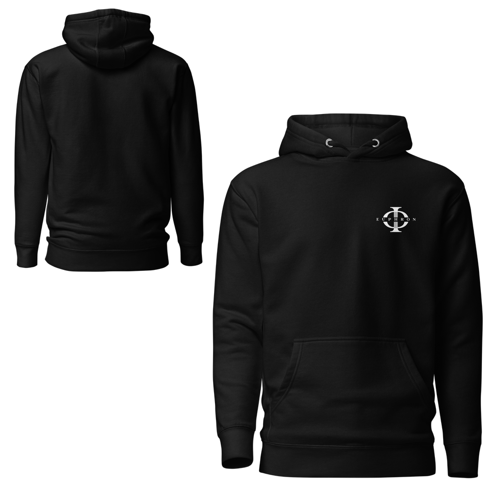 Hoodie - Euphron Classic - Noir Euphron Store