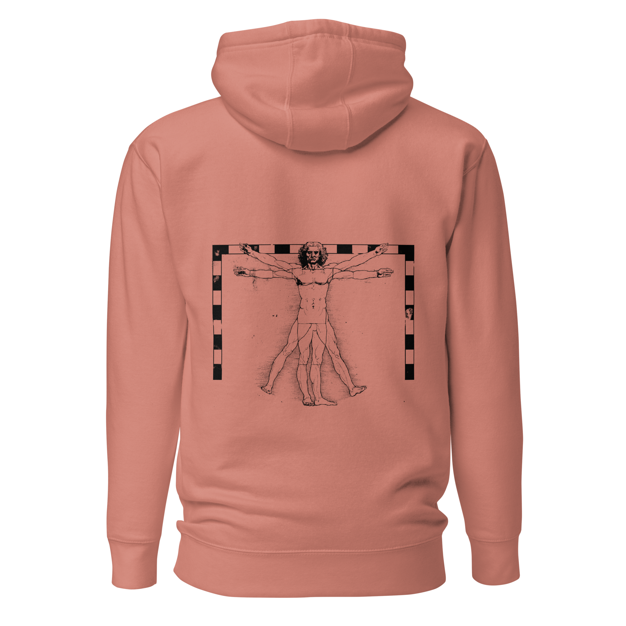 Hoodie - The Vitruvian Handball Goalkeeper - Rose Euphron Store