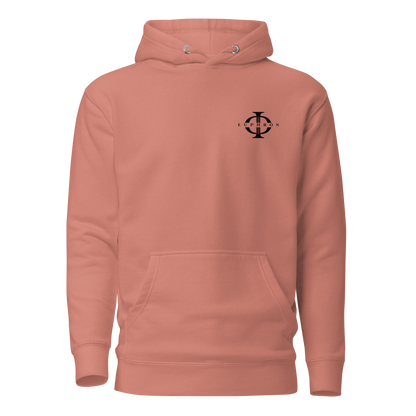Hoodie - The Vitruvian Handball Goalkeeper - Rose