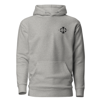 Hoodie - The Vitruvian Handball Goalkeeper - Gris