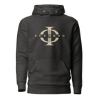 Hoodie - The sumo wrestlers Uzugafuchi Kandayu and Takasaki Ichijuro, Hokusai - Gris Euphron Store