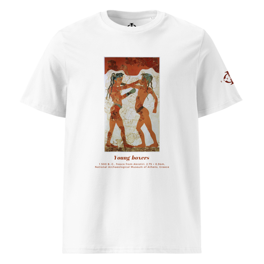 T-shirt - Young Boxers of Akrotiri - Blanc