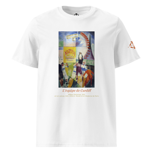T-shirt - L'équipe de Cardiff, Robert Delaunay - Blanc