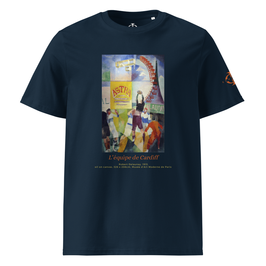 T-shirt - L'équipe de Cardiff, Robert Delaunay - Bleu marine Euphron Store