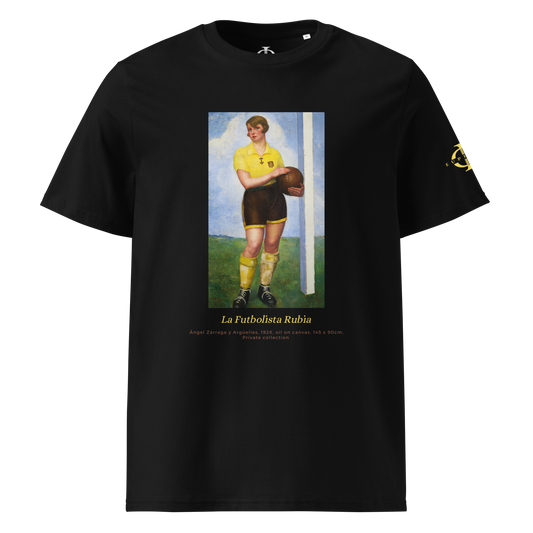 T-shirt - La Futbolista Rubia, Ángel Zárraga - Noir