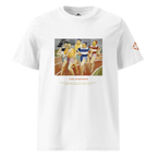 T-shirt - Les Coureurs, Robert Delaunay - Blanc Euphron Store