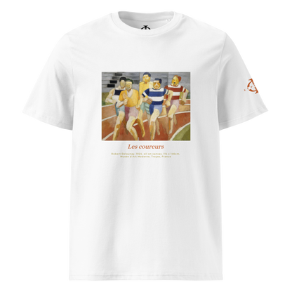 T-shirt - Les Coureurs, Robert Delaunay - Blanc