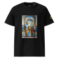 T-shirt - Messi et Ronaldo à l'Ecole d'Athènes - Noir Euphron Store