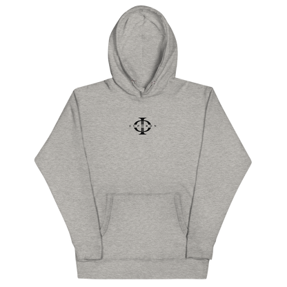 Hoodie - The Vitruvian Handball Goalkeeper - Gris