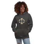 Hoodie - The sumo wrestlers Uzugafuchi Kandayu and Takasaki Ichijuro, Hokusai - Gris Euphron Store