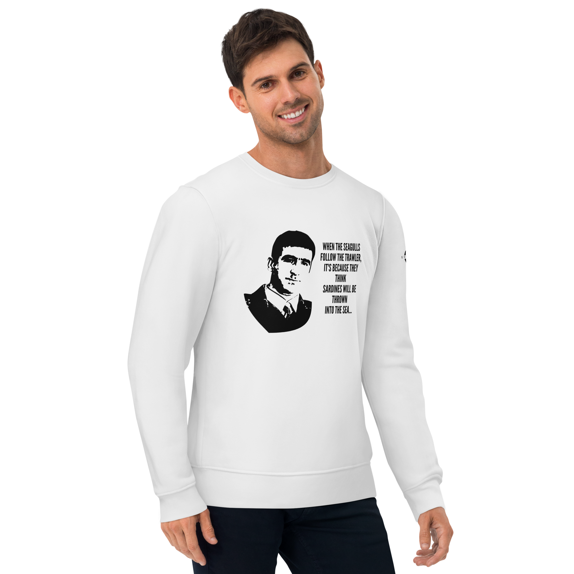 Sweatshirt - Cantona: "When the seagulls..." Euphron Store