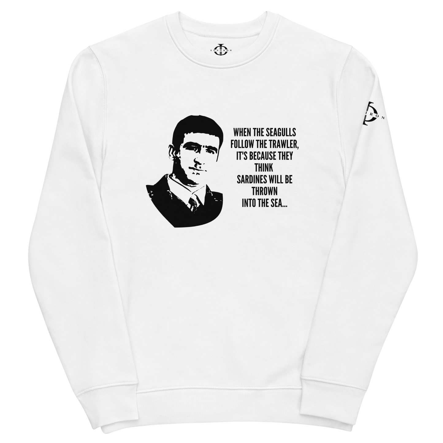 Sweatshirt - Cantona: "When the seagulls..."