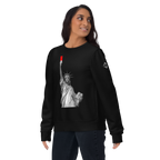 Sweatshirt - Liberty's Red Card - Noir Euphron Store