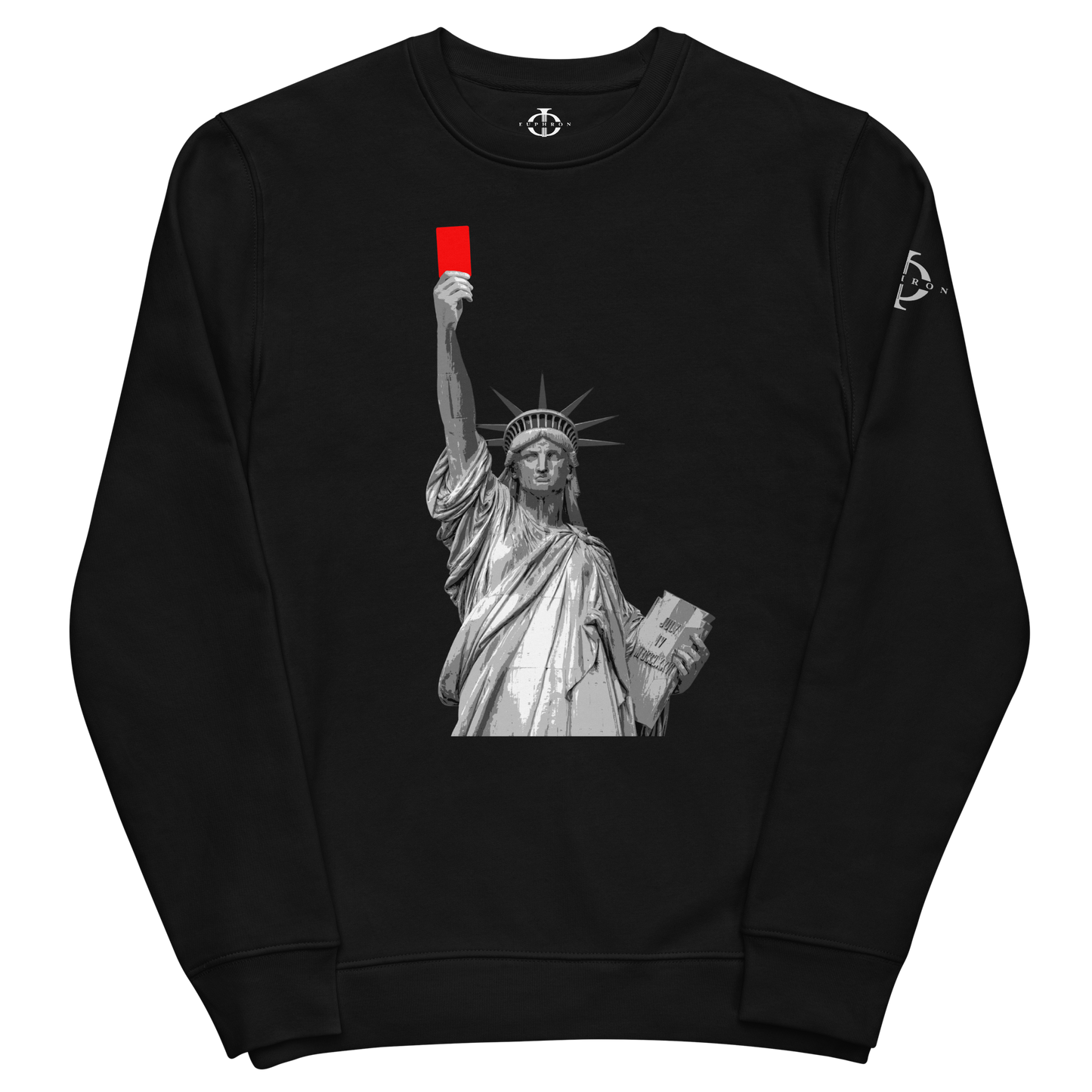 Sweatshirt - Liberty's Red Card - Noir