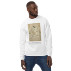 Sweatshirt - The sumo wrestlers Uzugafuchi Kandayu and Takasaki Ichijuro, Hokusai - Blanc Euphron Store