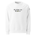 Sweatshirt - A star is Björn - Blanc Euphron Store