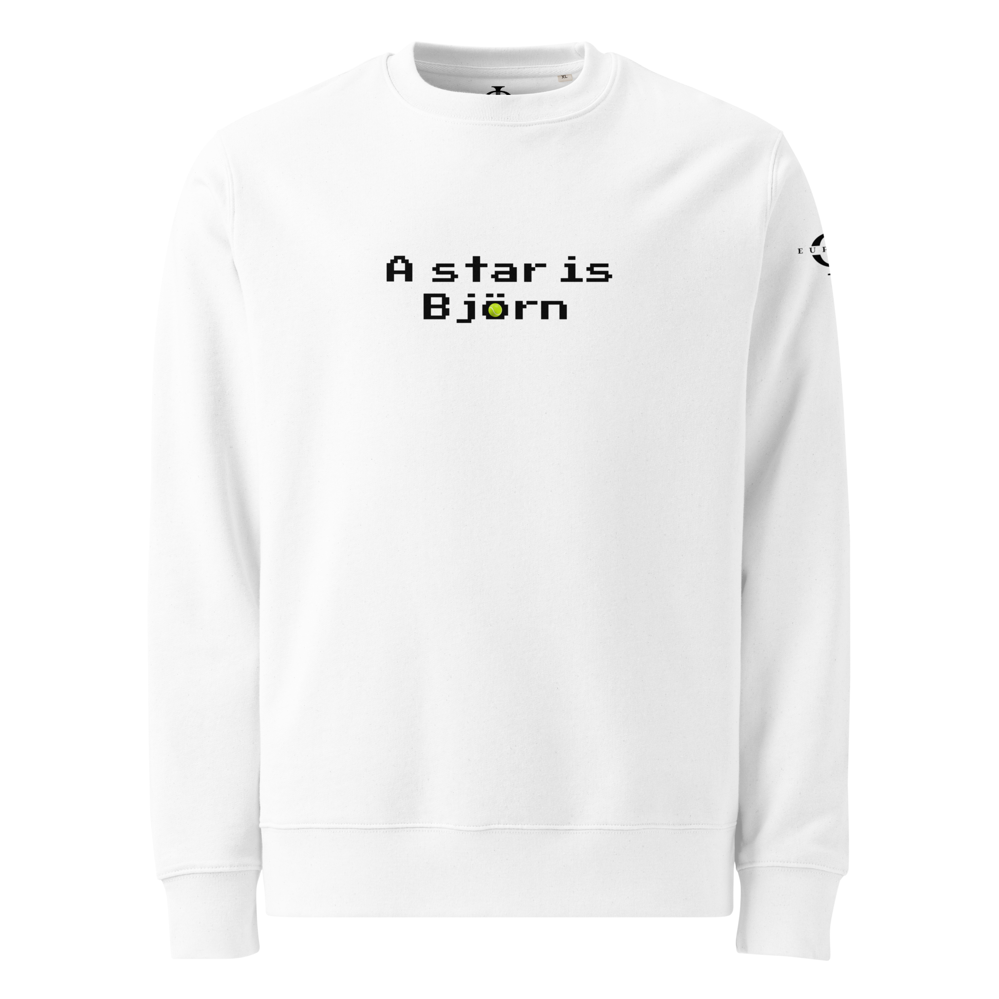 Sweatshirt - A star is Björn - Blanc Euphron Store