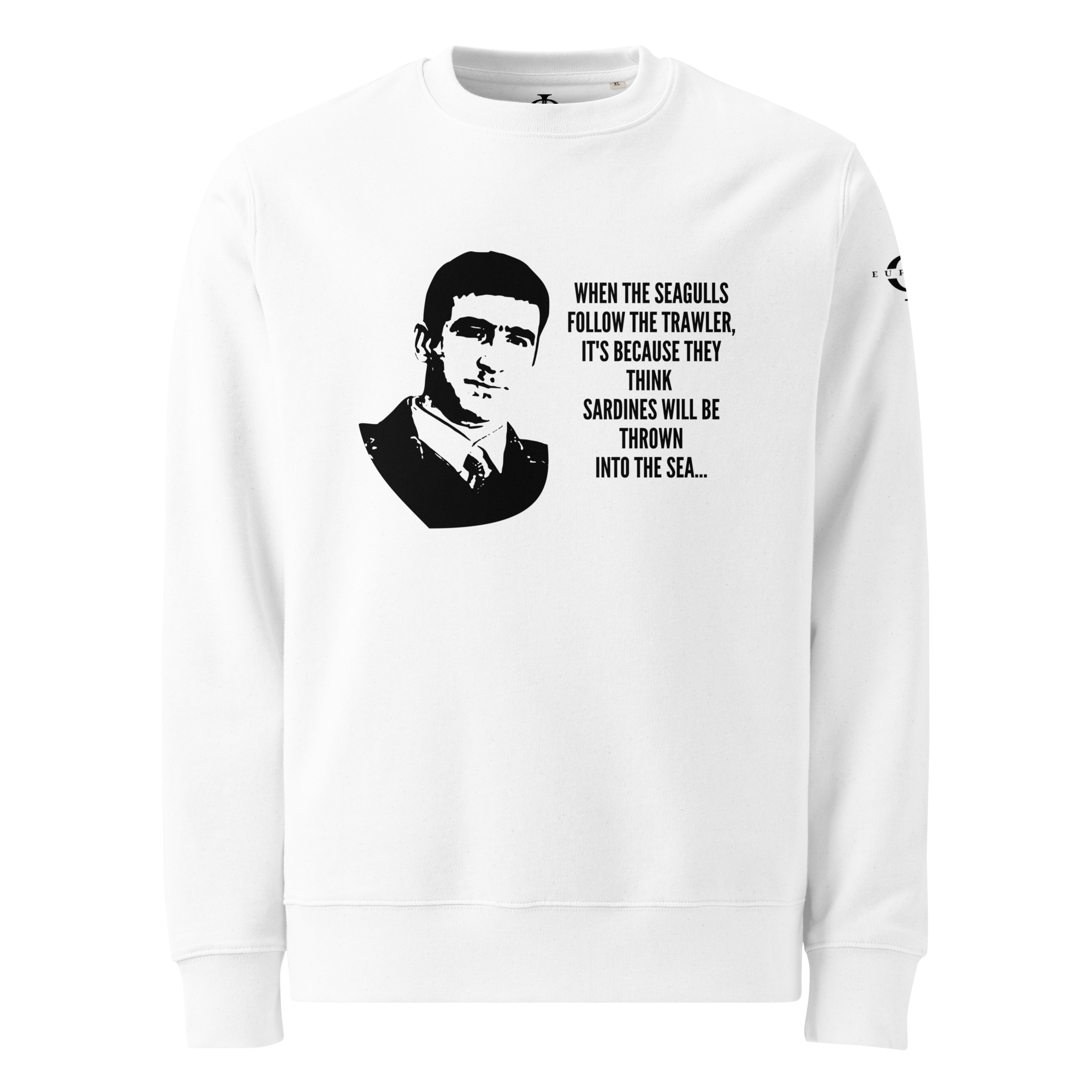 Sweatshirt - Cantona: "When the seagulls..." Euphron Store