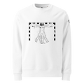 Sweatshirt - The Vitruvian Handball Goalkeeper - Blanc Euphron Store